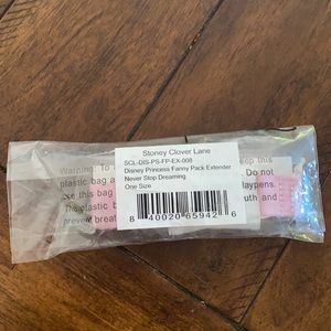 Stoney Clover Lane Disney Princess Fanny Pack Extender Never Stop Dreaming
